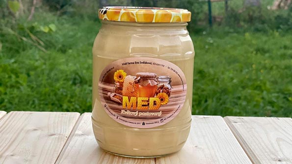 Květový med pastovaný